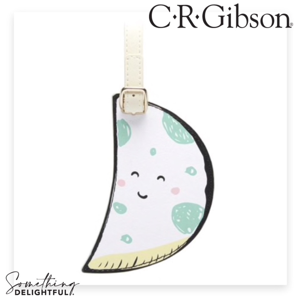 C.R. Gibson Diaper Bag Tag: Little Dreamer Moon